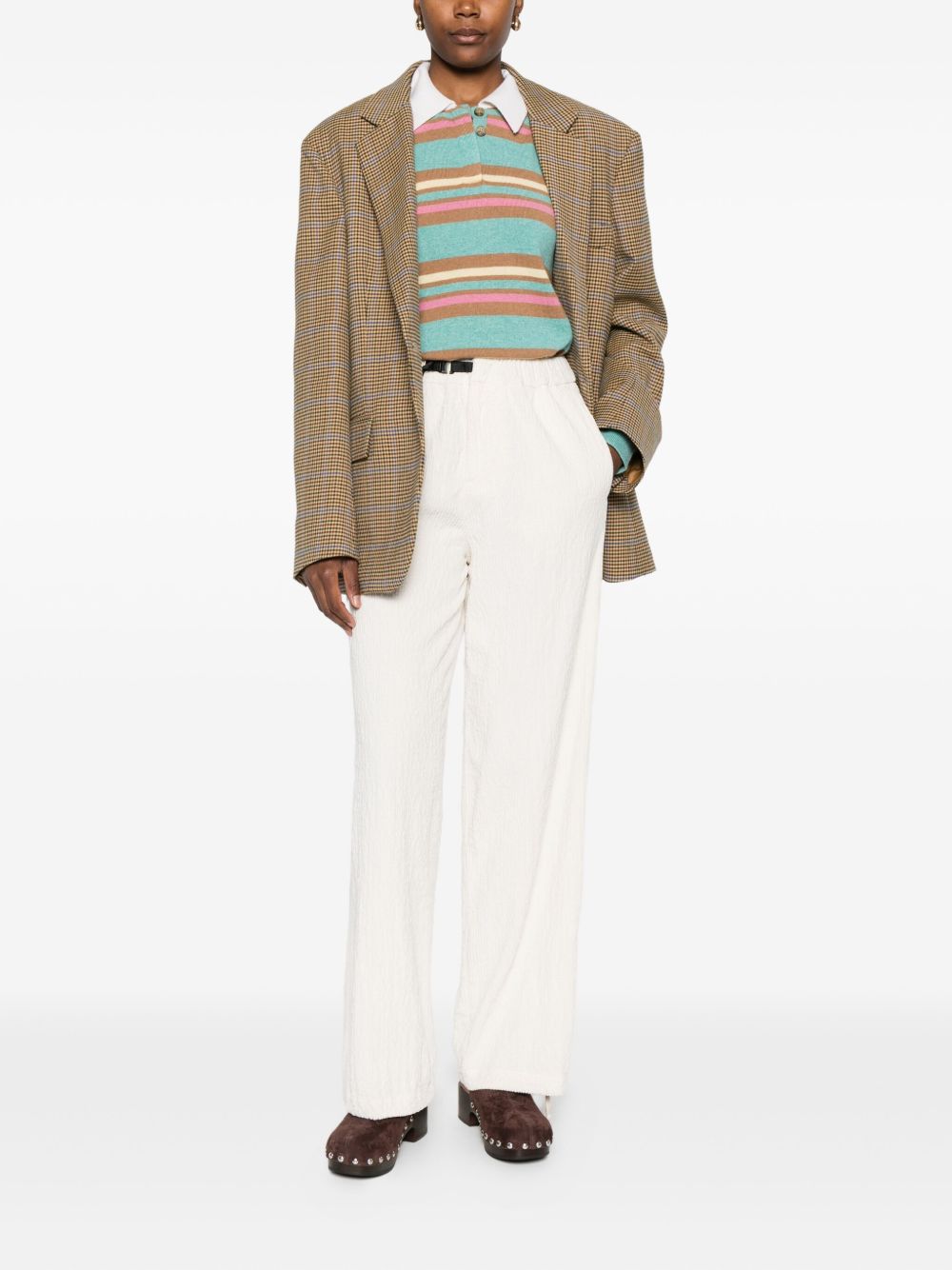 WHITE SAND Trousers White White Sand