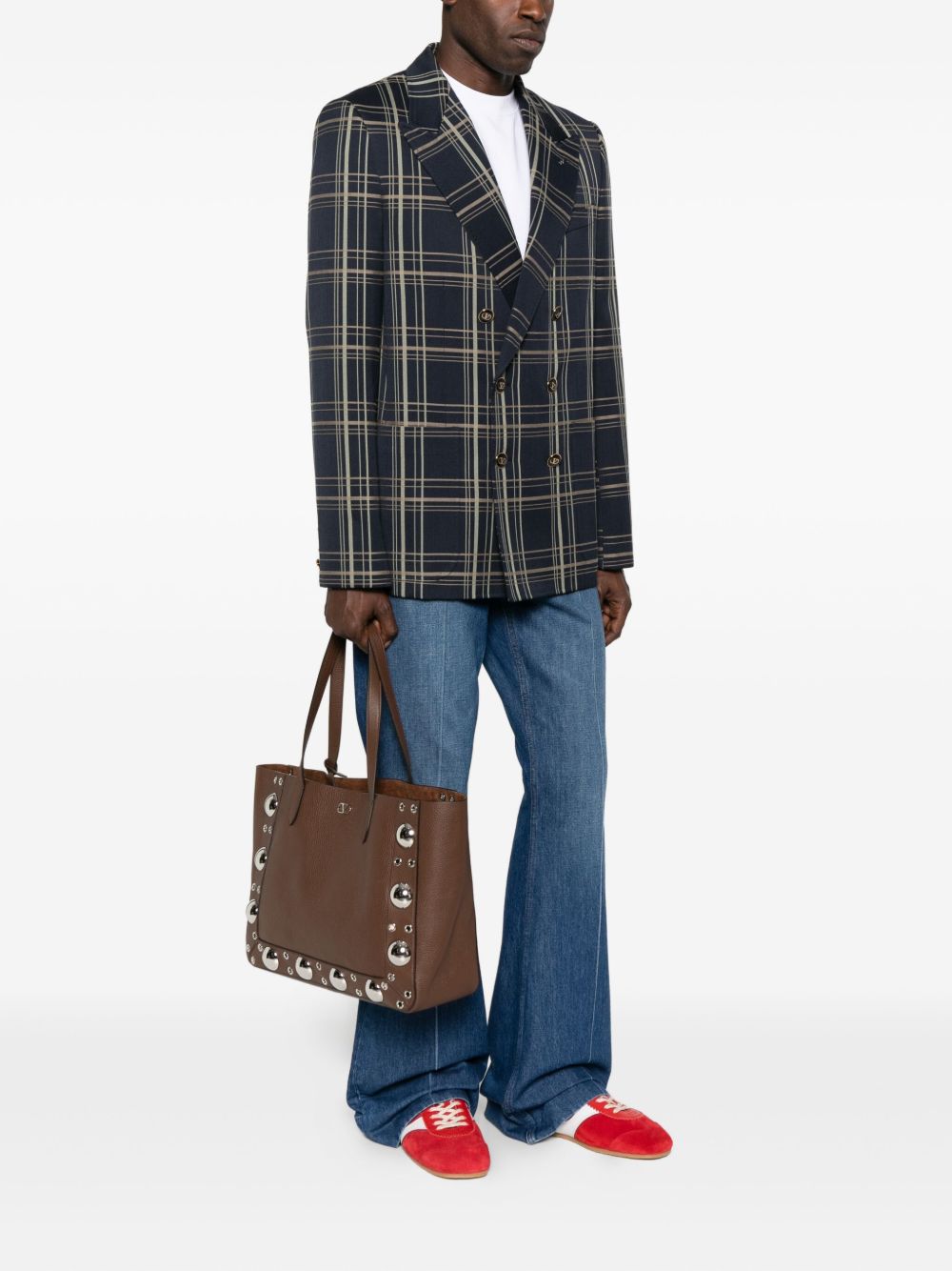 Valentino Garavani Nellcote medium leather tote Valentino Garavani