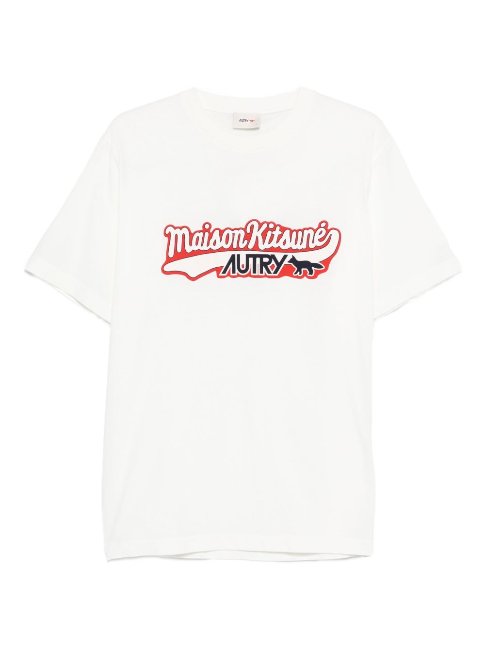 AUTRY X MAISON KITSUNE T-shirts and Polos White Autry X MAISON KITSUNE