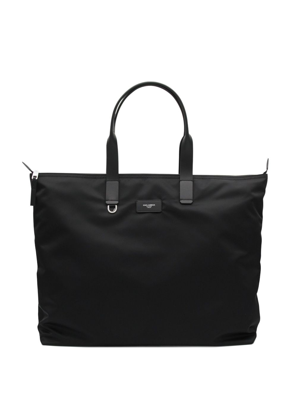 Dolce & Gabbana Adamo nylon and leather tote bag Dolce & Gabbana