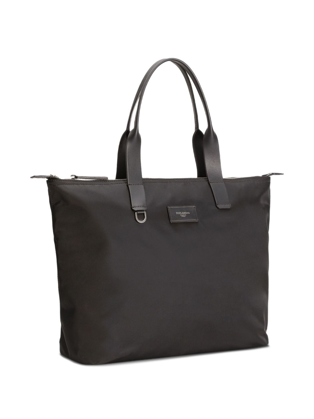 Dolce & Gabbana Adamo nylon and leather shopping bag Dolce & Gabbana