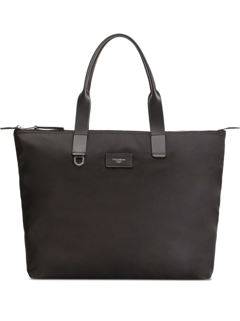 Dolce & Gabbana Adamo nylon and leather shopping bag Dolce & Gabbana