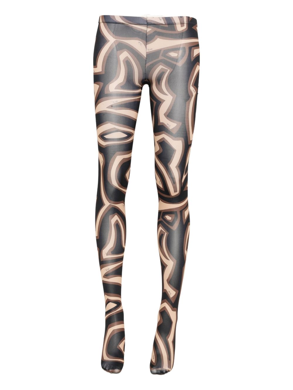 Pucci Abstract-print tights Pucci