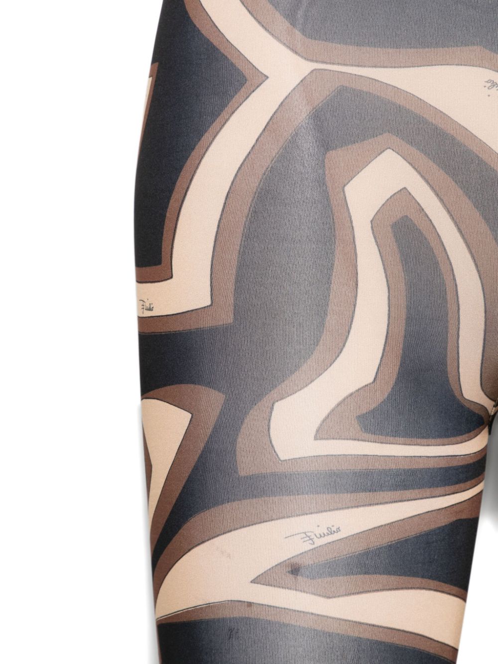 Pucci Abstract-print tights Pucci