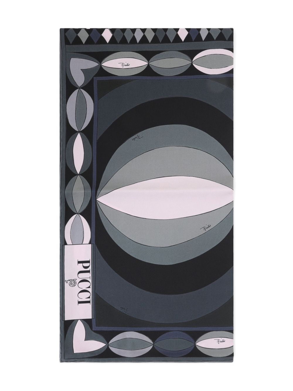Pucci Scarfs Black Pucci