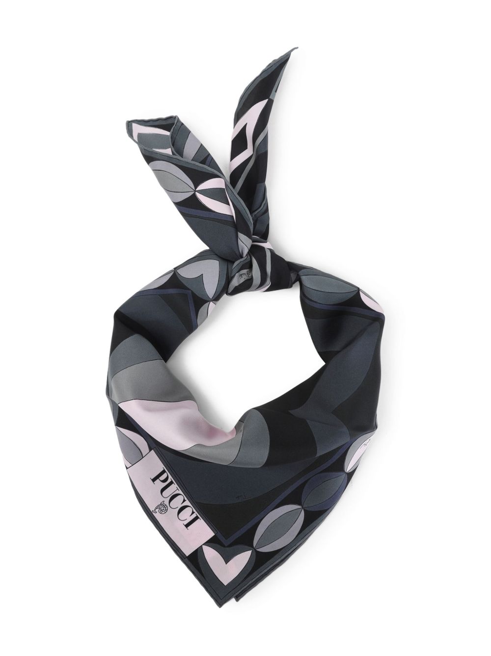 Pucci Scarfs Black Pucci