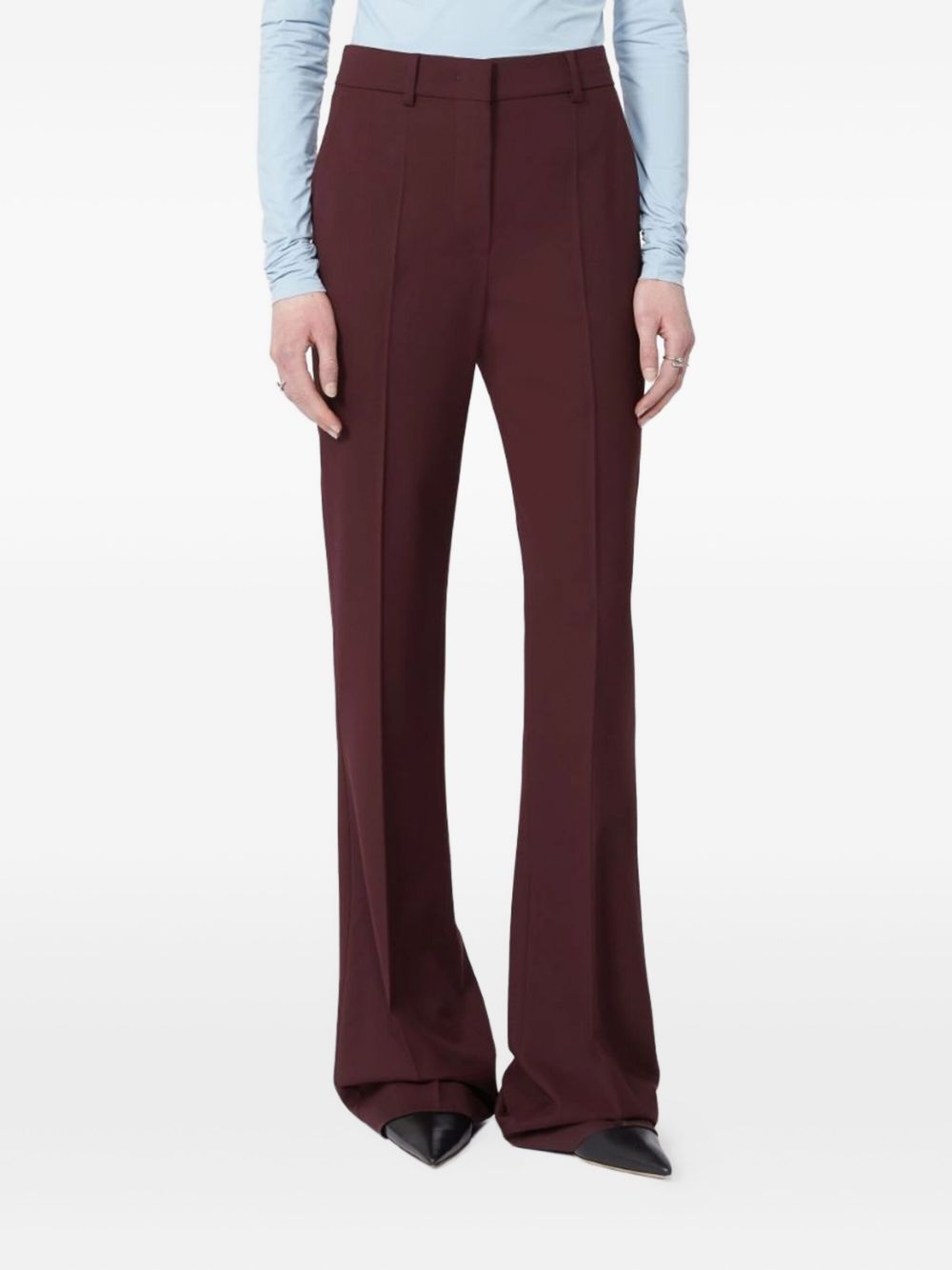 SportMax Trousers Bordeaux Sportmax
