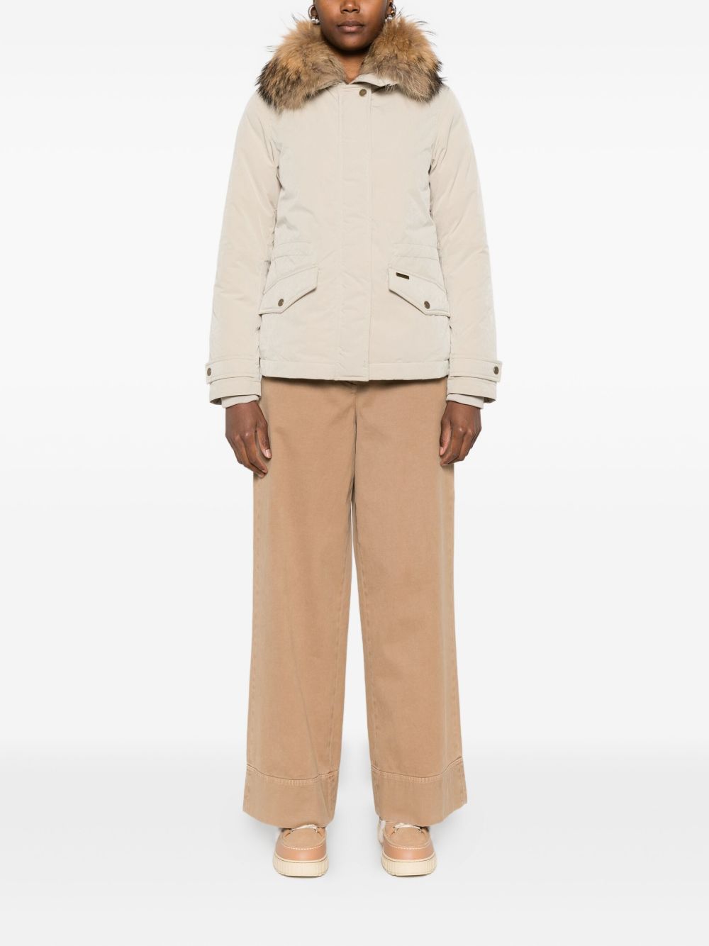 Woolrich Coats Beige Woolrich