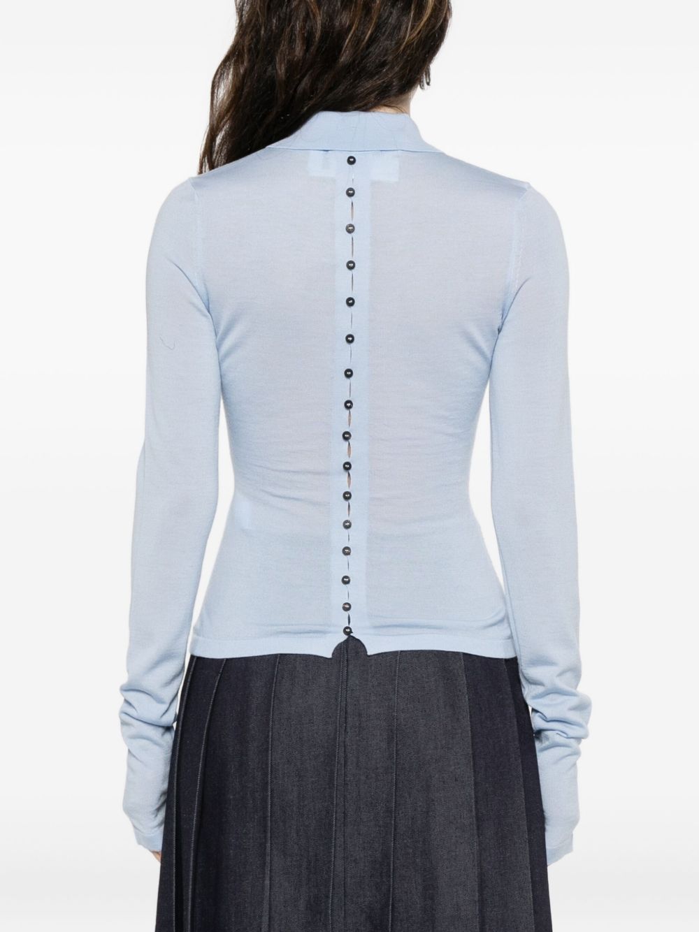 JACQUEMUS T-shirts and Polos Clear Blue JACQUEMUS