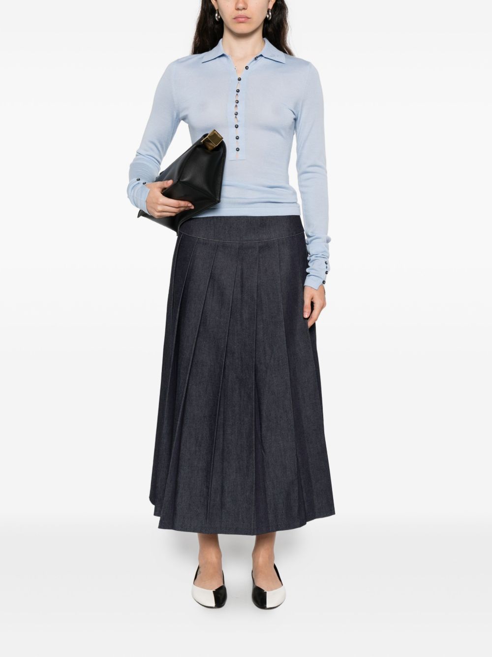 JACQUEMUS T-shirts and Polos Clear Blue JACQUEMUS