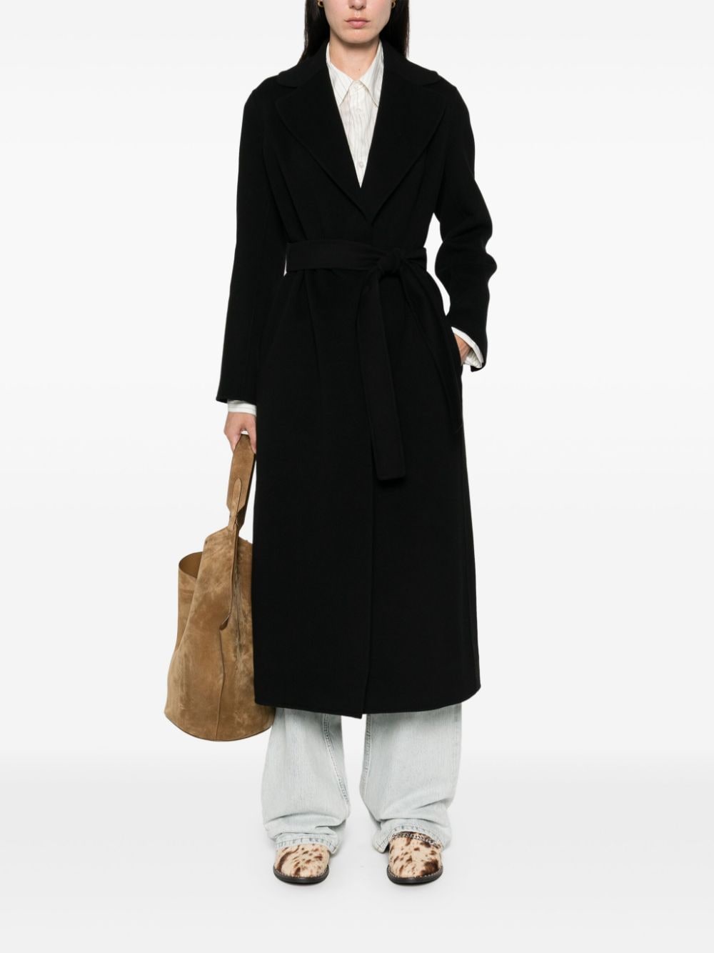 S Max Mara Coats Black S Max Mara