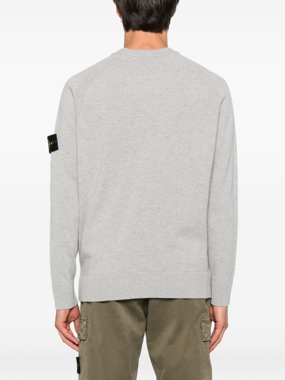 Stone Island Sweaters Light Grey Stone Island