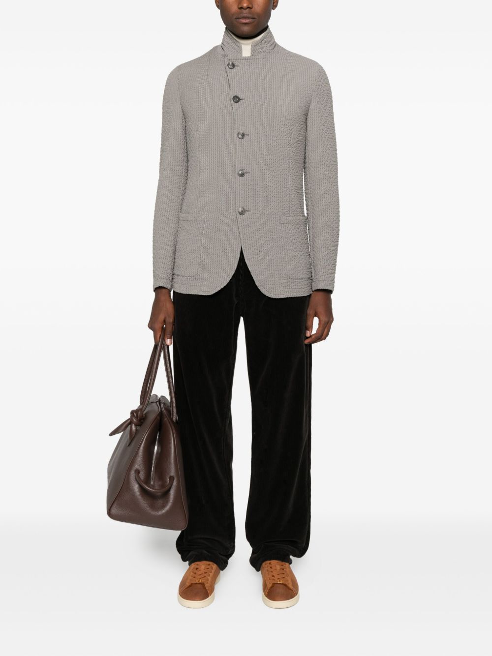 Emporio Armani Jackets Grey Emporio Armani