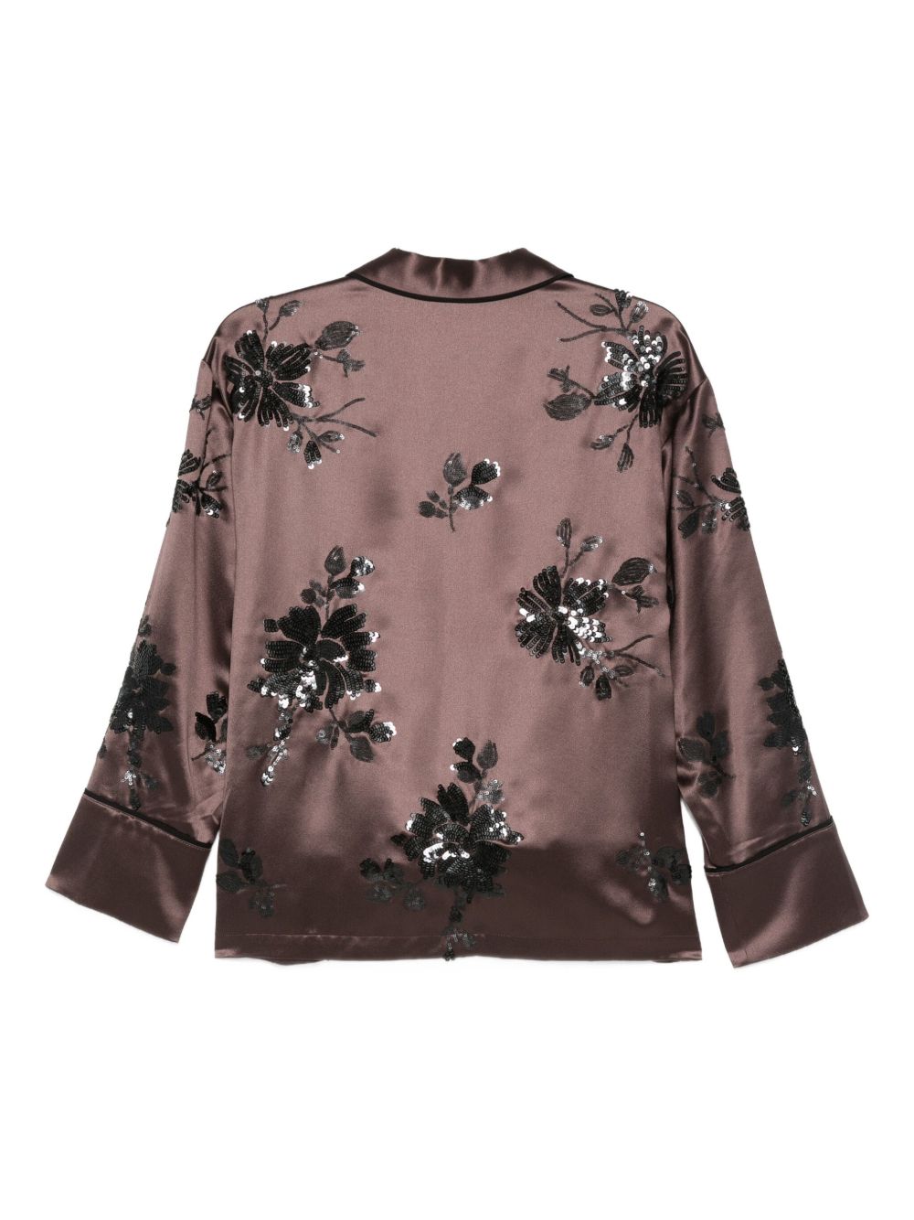 ERMANNO FIRENZE Shirts Brown Ermanno Firenze