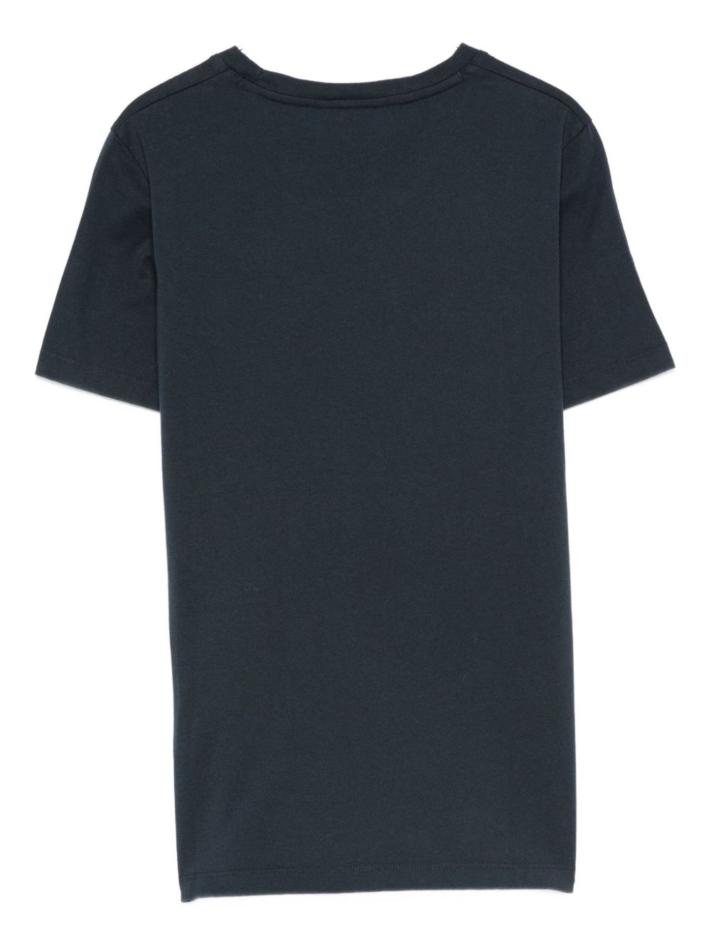 Maison Kitsuné Embroidered-logo t-shirt Maison Kitsuné