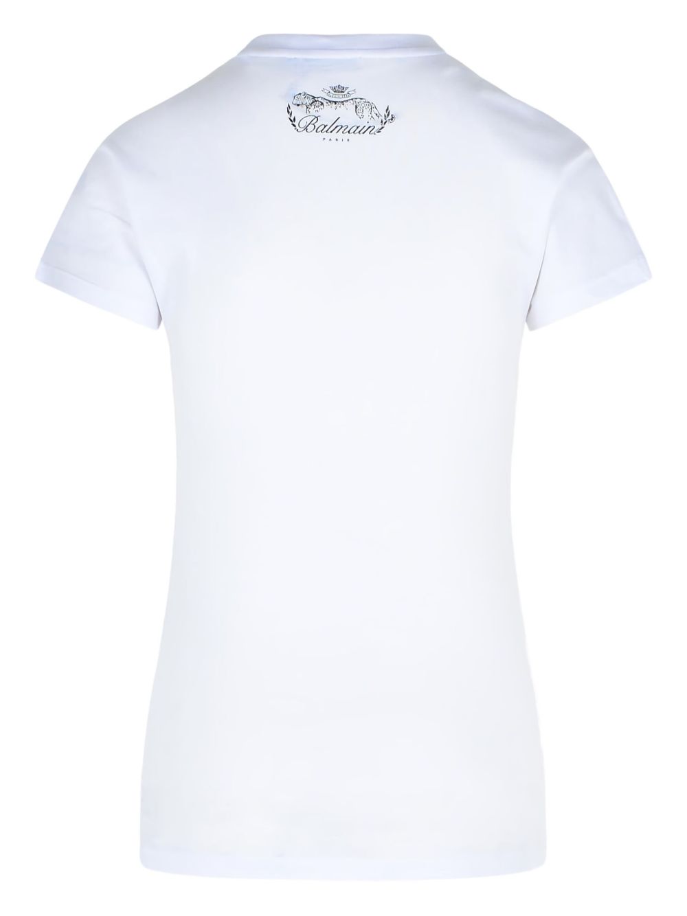 Balmain Shoulder-buttons draped T-shirt Balmain