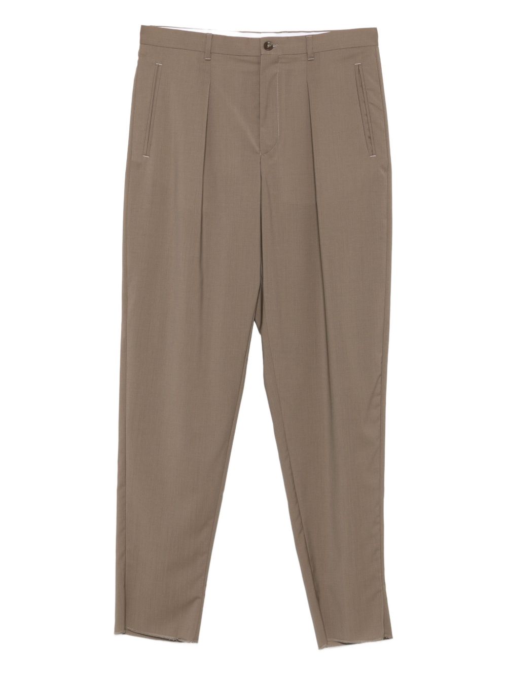 Emporio Armani Trousers Beige Emporio Armani