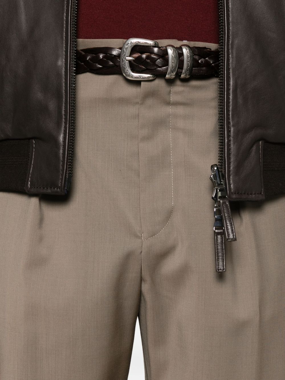 Emporio Armani Trousers Beige Emporio Armani