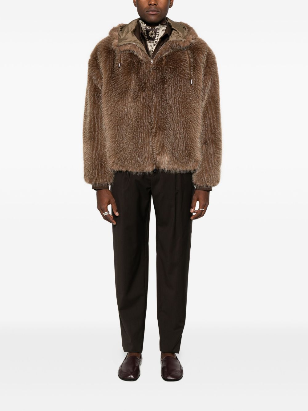 EMPORIO ARMANI EXCLUSIVE Jackets Brown EMPORIO ARMANI EXCLUSIVE