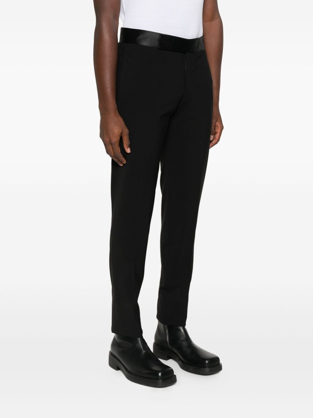 Emporio Armani Trousers Black Emporio Armani