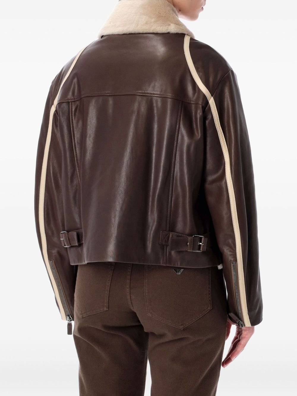 Emporio Armani Jackets Brown Emporio Armani