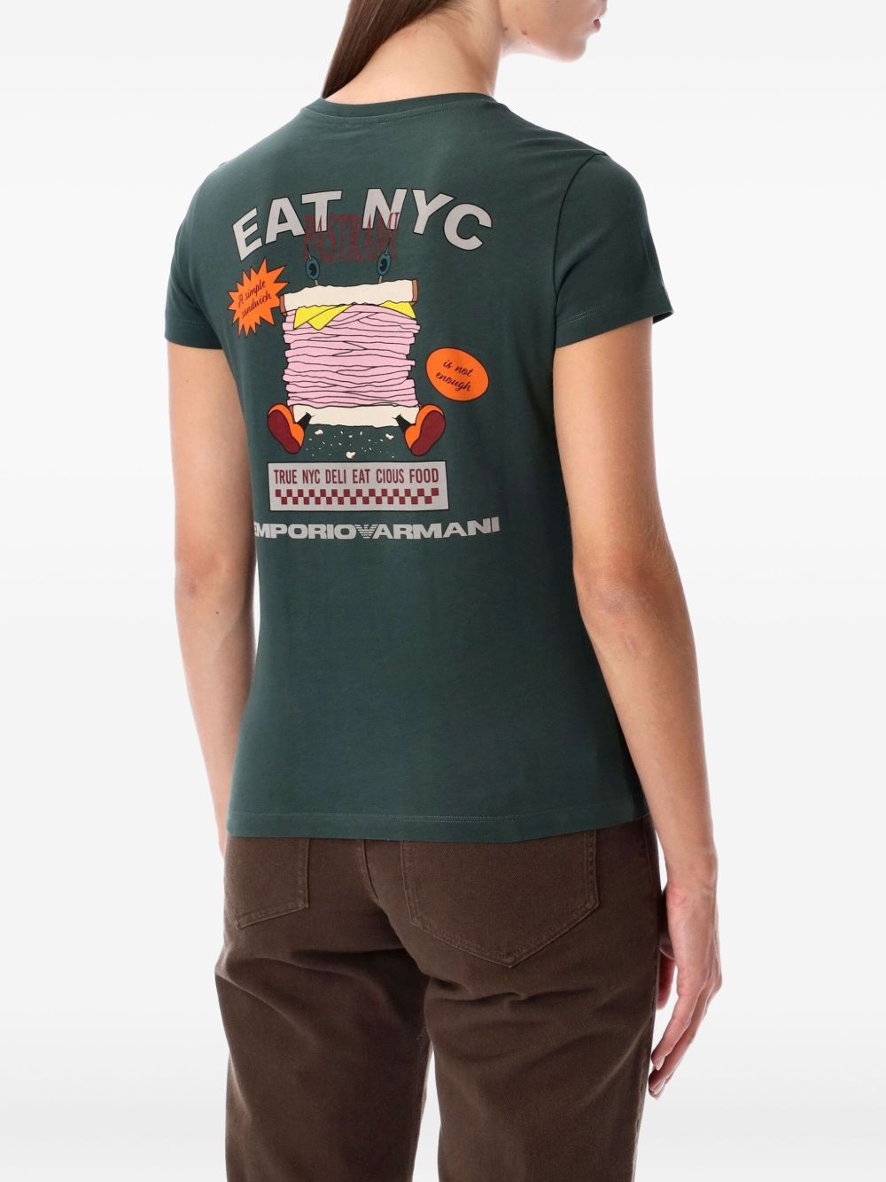 Emporio Armani T-shirts and Polos Green Emporio Armani