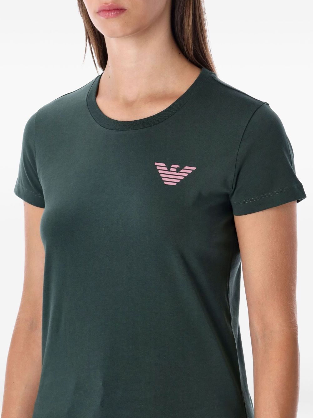 Emporio Armani T-shirts and Polos Green Emporio Armani
