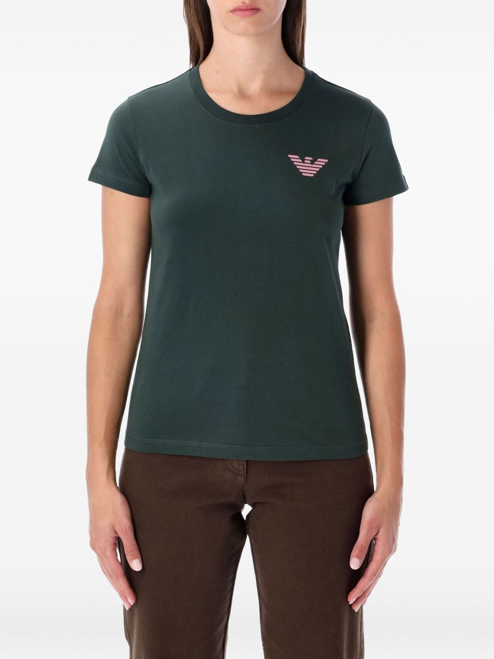 Emporio Armani T-shirts and Polos Green Emporio Armani