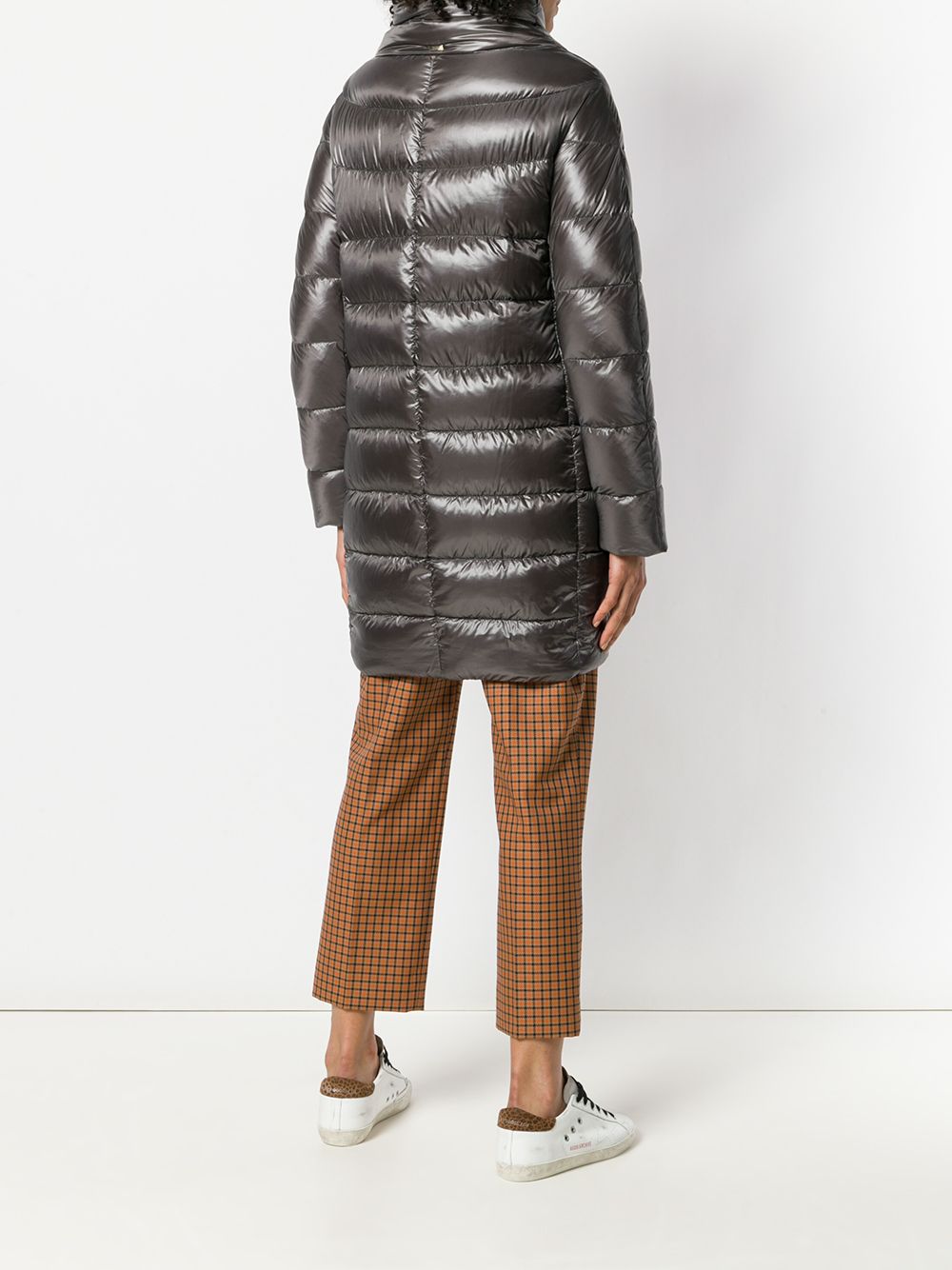 Herno Coats Grey HERNO