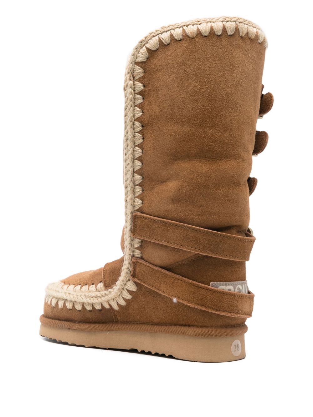 Mou Boots Leather Brown Mou