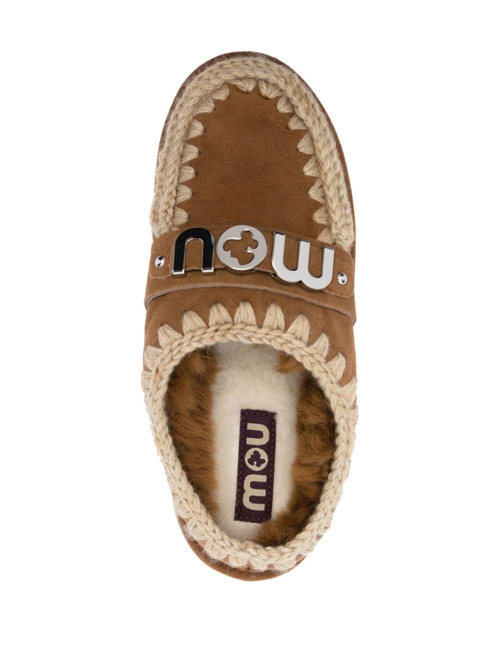 Mou Sandals Leather Brown Mou