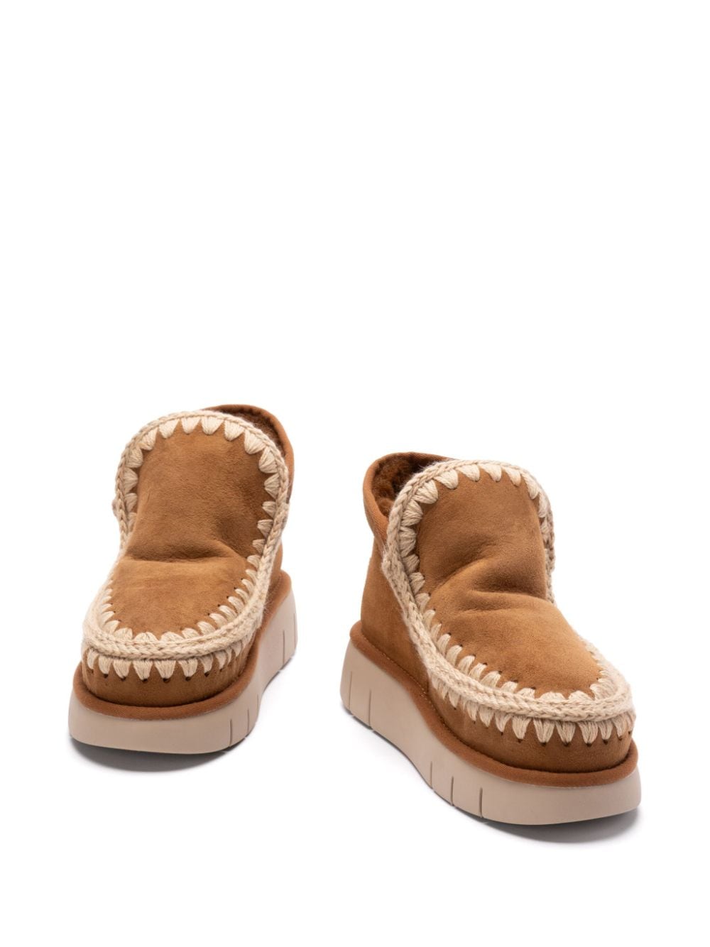 Mou Boots Leather Brown Mou