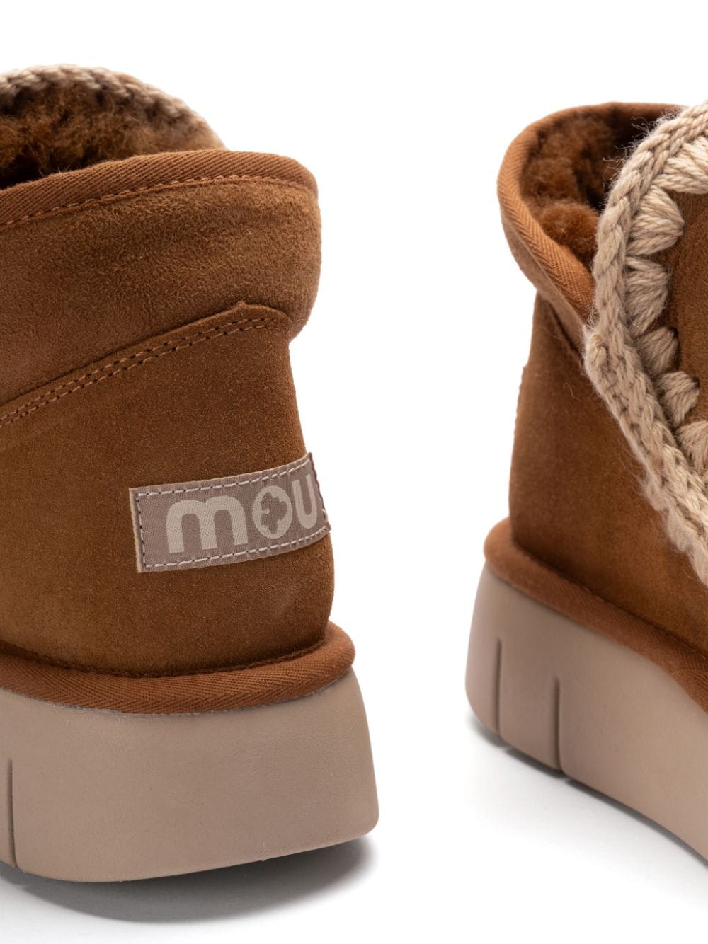 Mou Boots Leather Brown Mou