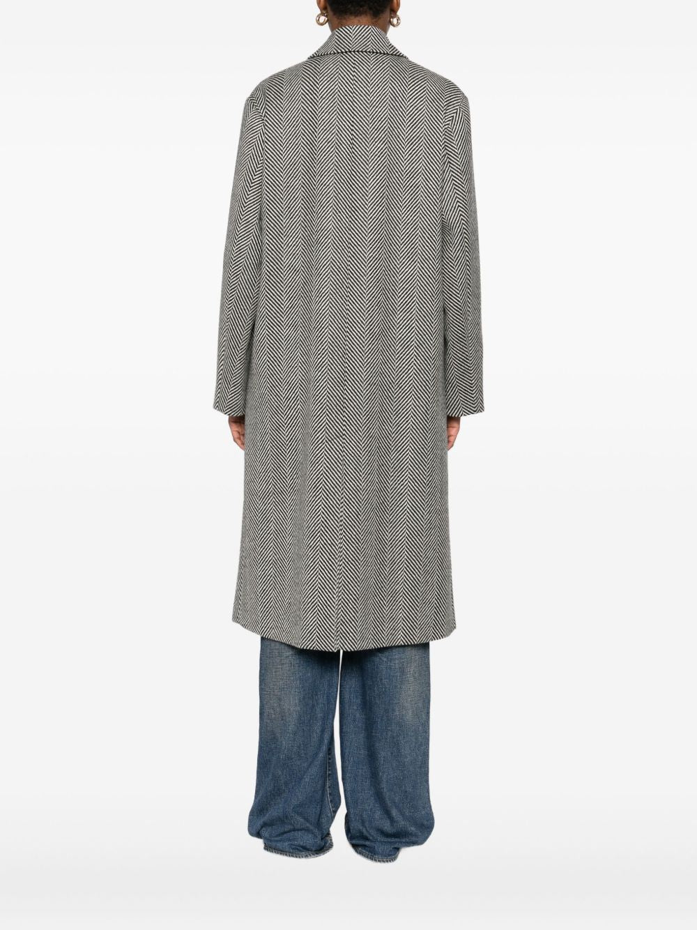 Forte Forte Coats Grey Forte Forte