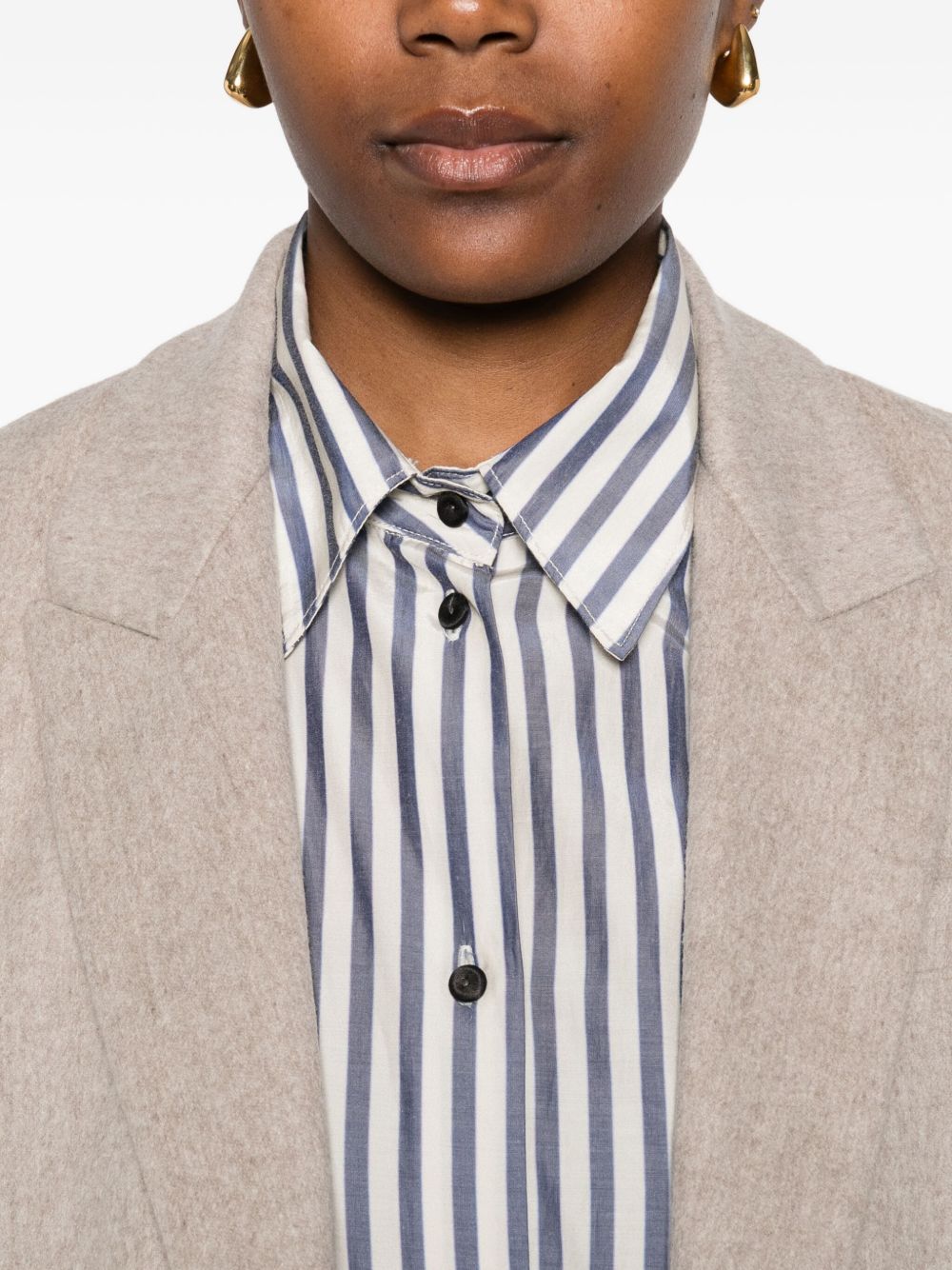 Forte Forte Shirts Blue Forte Forte