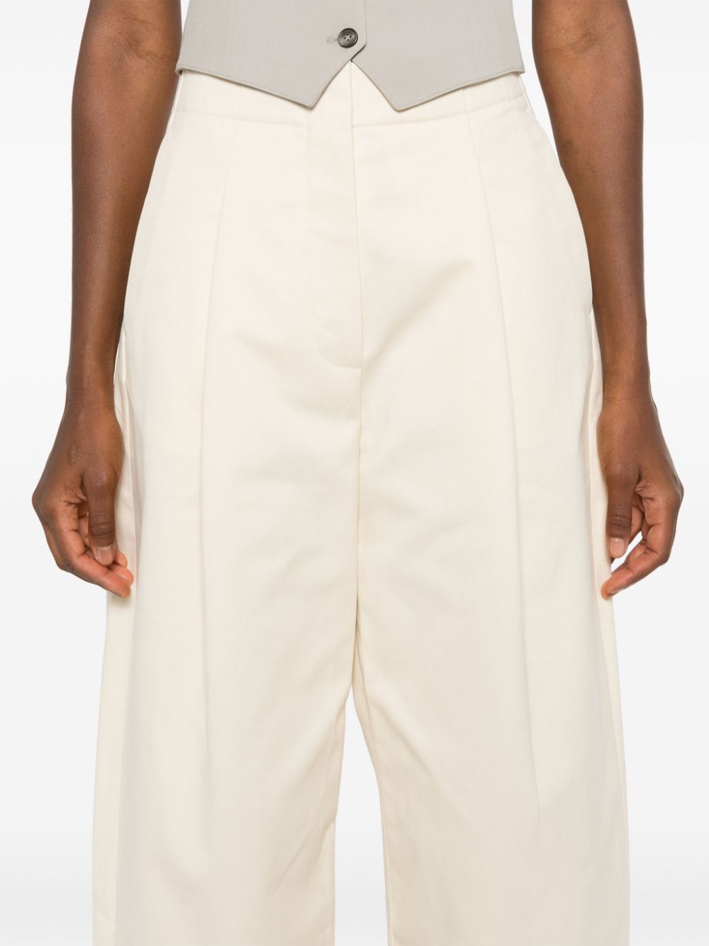 STUDIO NICHOLSON Trousers Beige Studio Nicholson