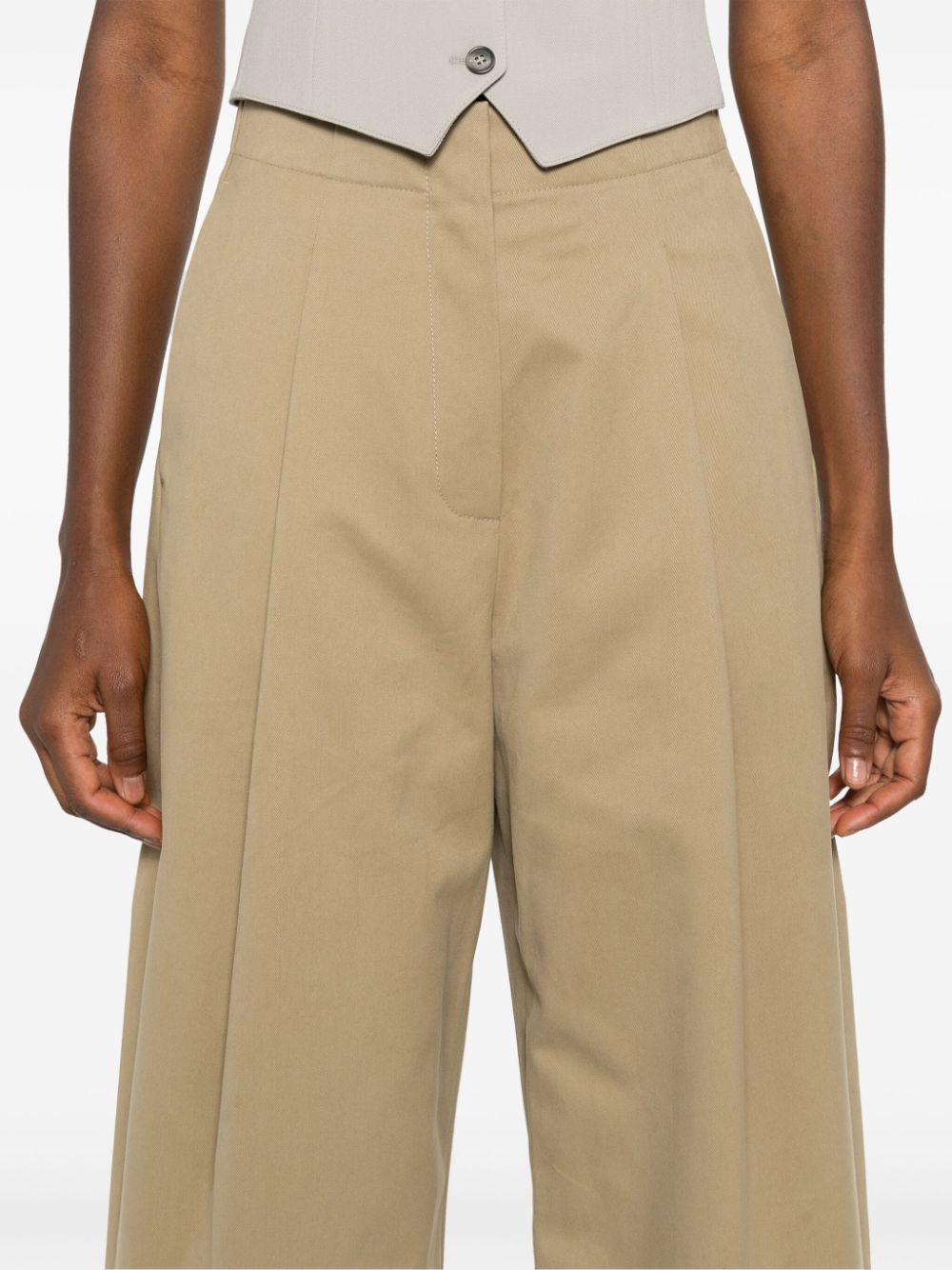 STUDIO NICHOLSON Trousers Beige Studio Nicholson