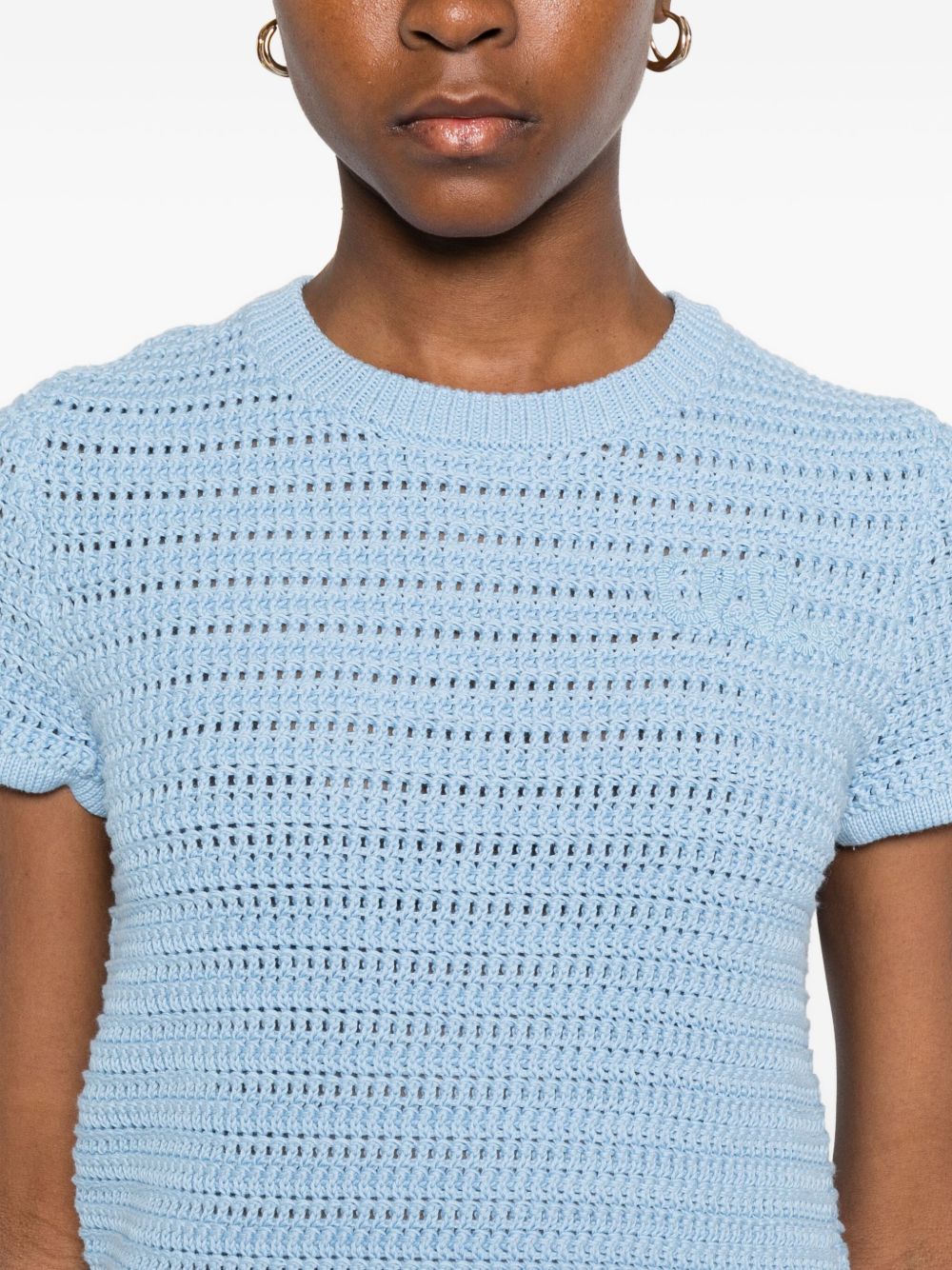 Chloé Chloè Top Clear Blue Chloé