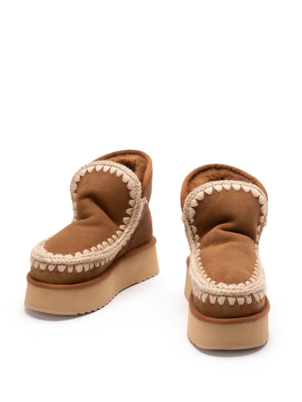 Mou Boots Leather Brown Mou