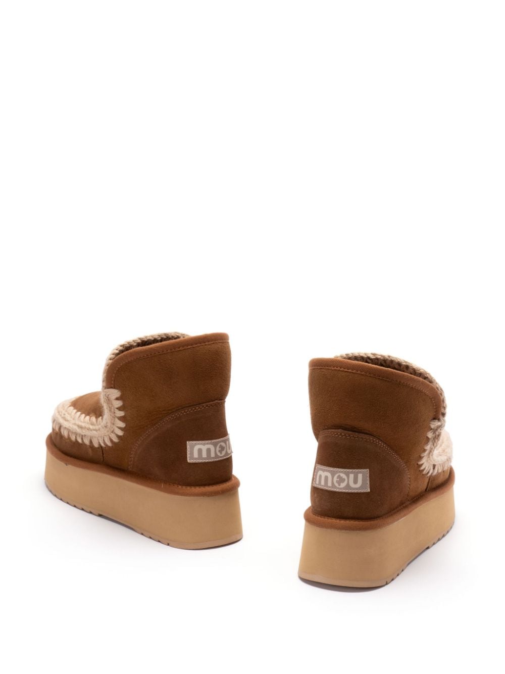 Mou Boots Leather Brown Mou