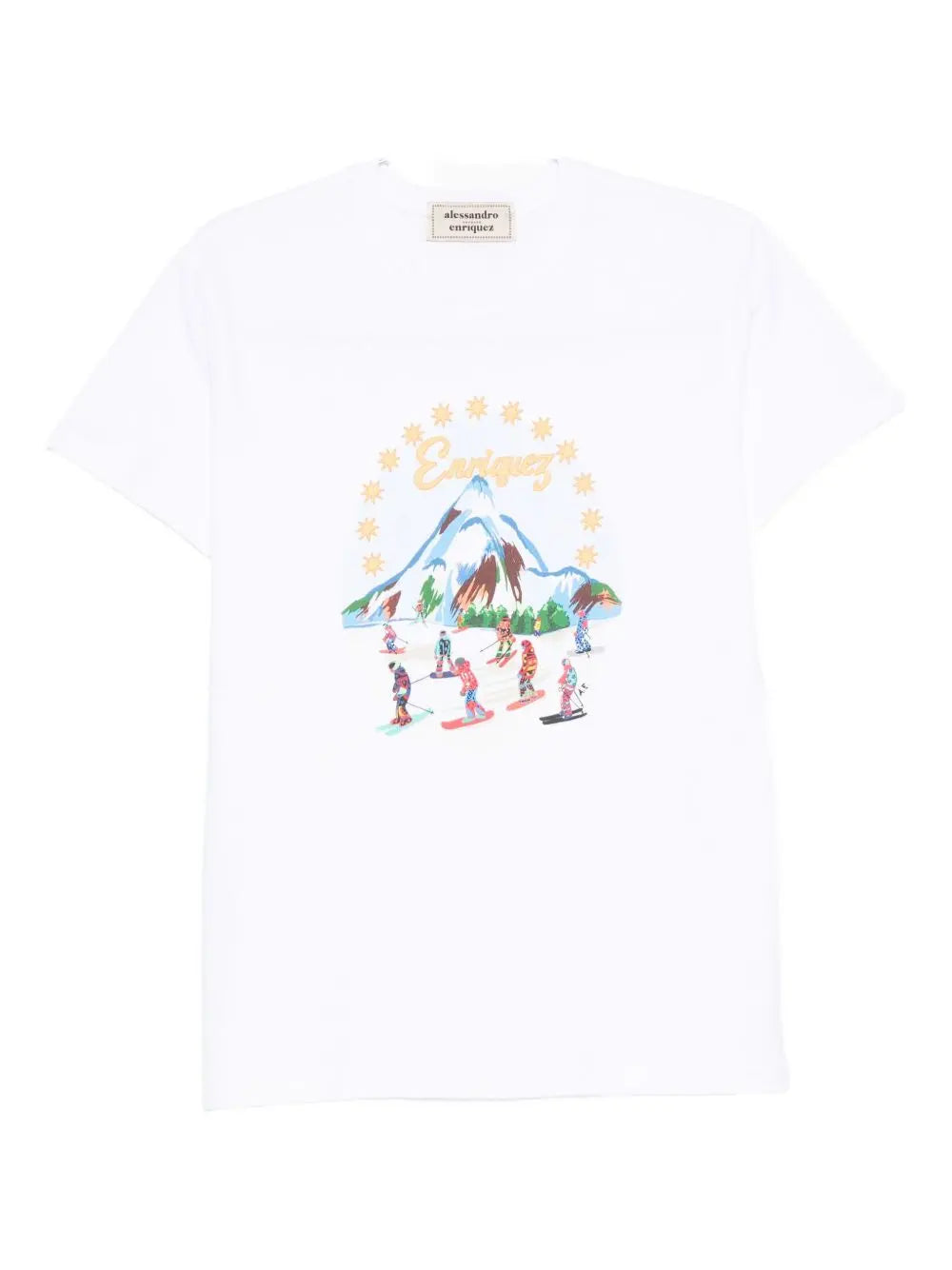 ALESSANDRO ENRIQUEZ T-shirts and Polos White Alessandro Enriquez
