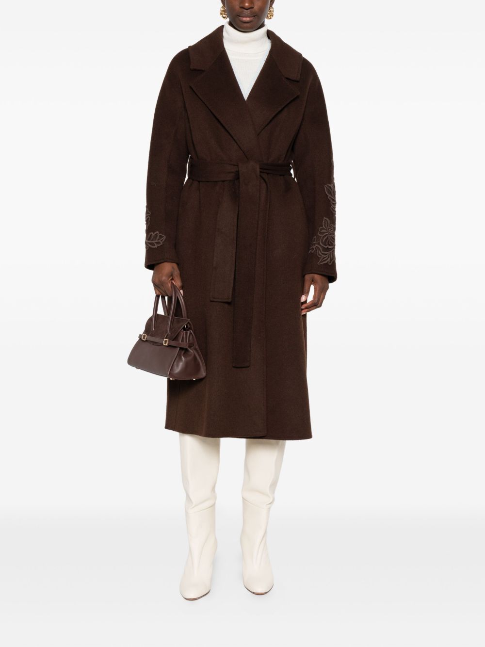 ERMANNO FIRENZE Coats Brown Ermanno Firenze