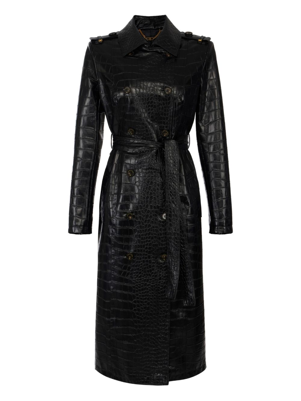 Elisabetta Franchi Coats Black Elisabetta Franchi