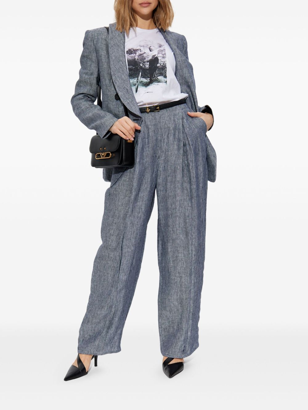 Emporio Armani T-shirts and Polos White Emporio Armani