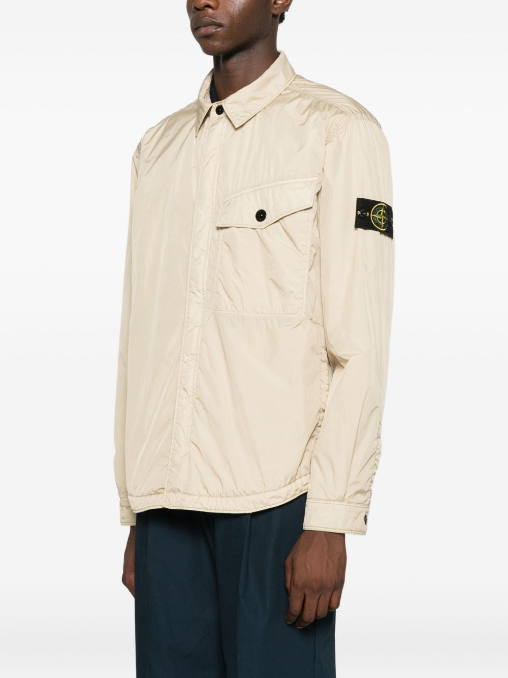 Stone Island Coats Beige Stone Island