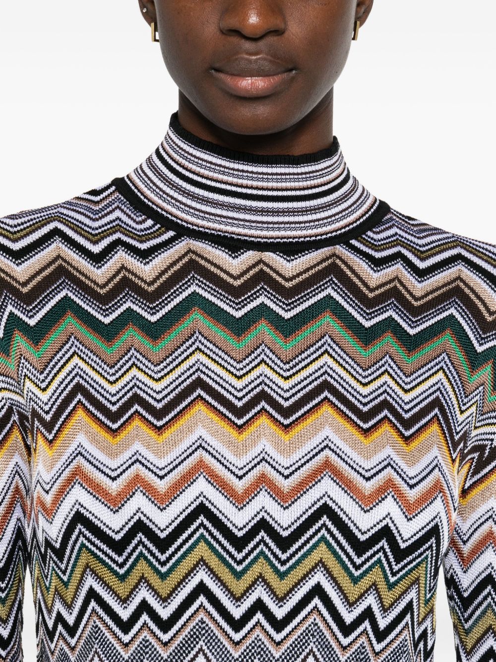 Missoni Dresses Brown Missoni