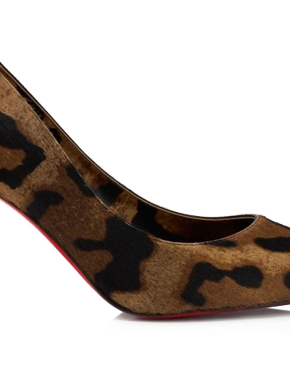 Christian Louboutin With Heel Brown Christian Louboutin