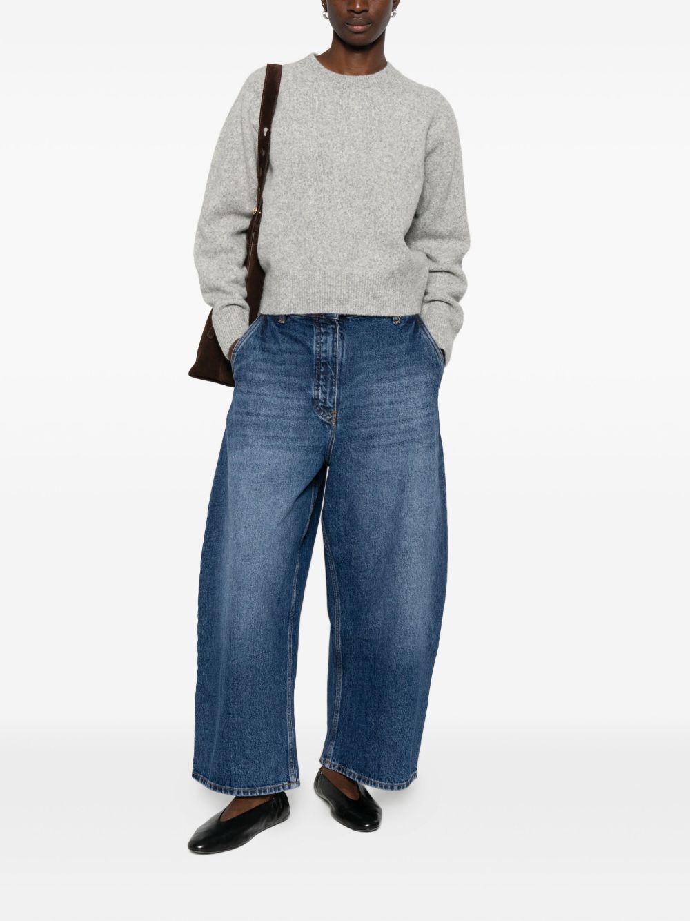 DUNST Sweaters Light Grey Dunst