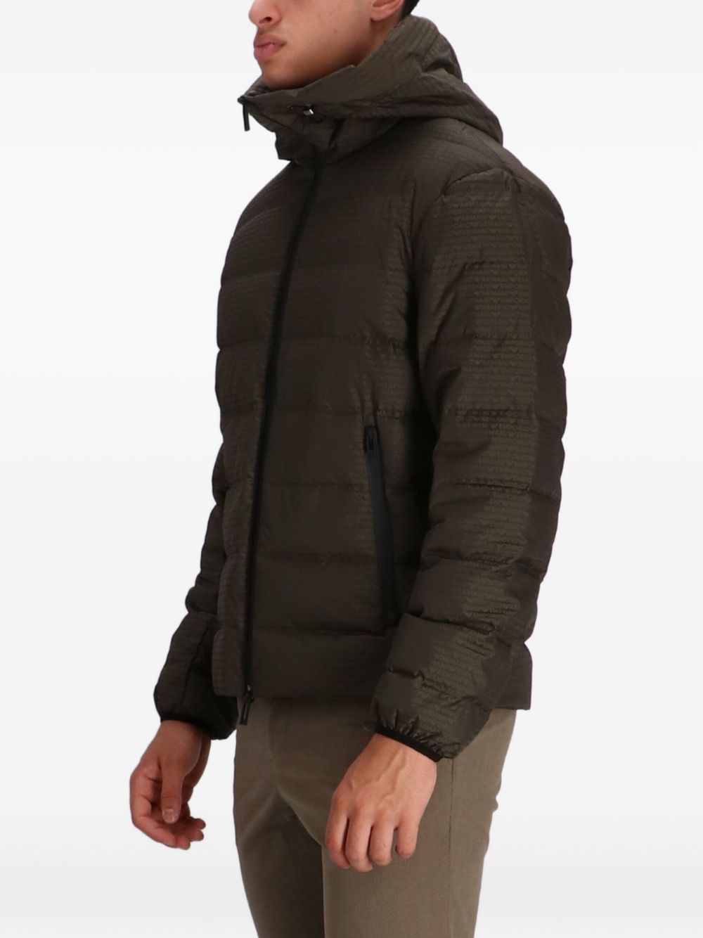 Emporio Armani Coats Green Emporio Armani