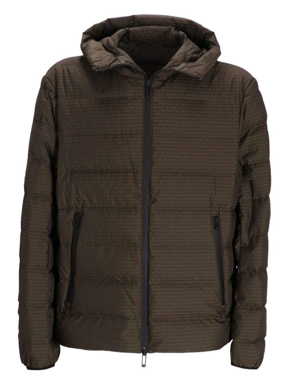 Emporio Armani Coats Green Emporio Armani